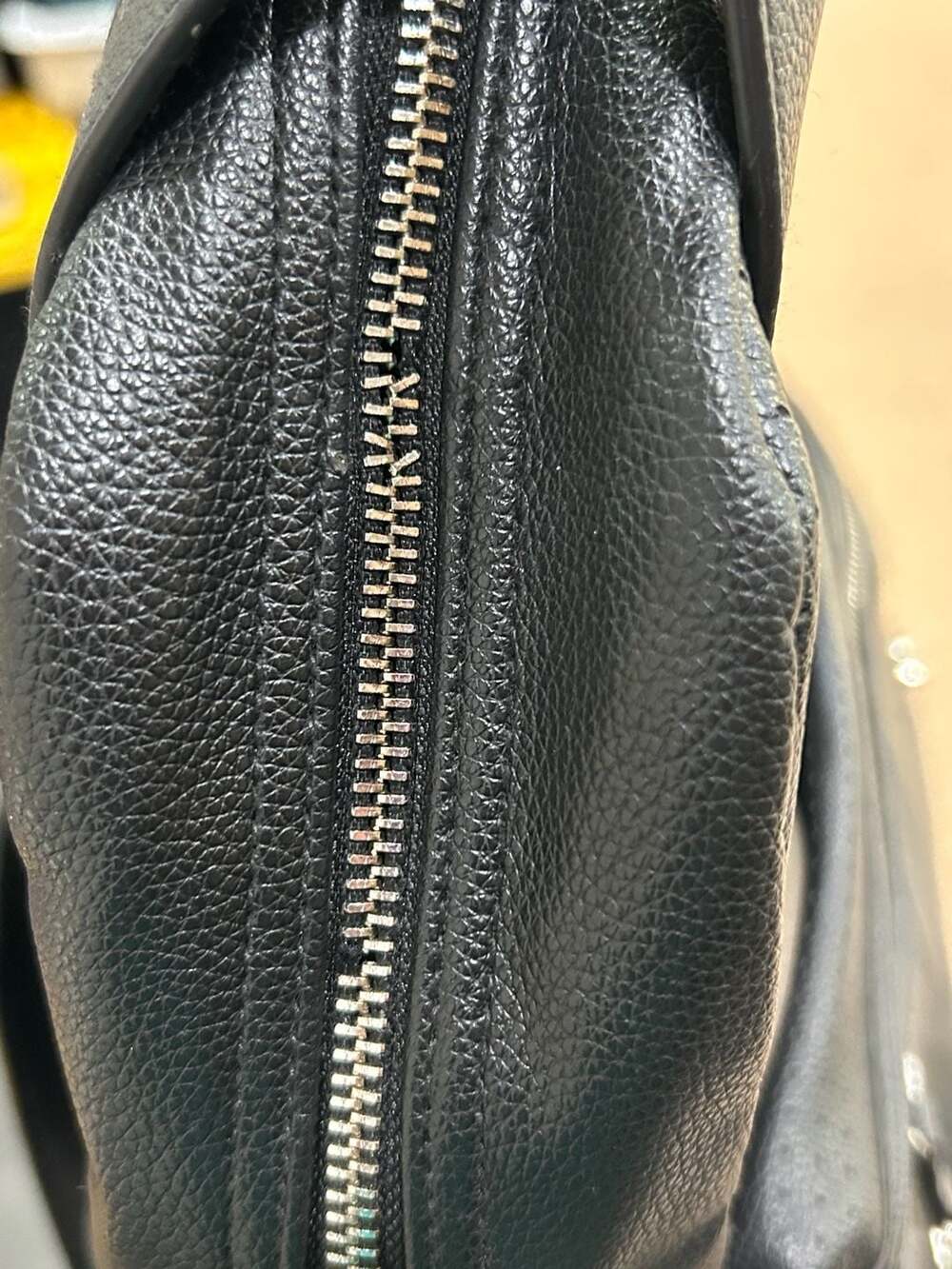 Disney Store Mickey Mouse Icon Flair Black Perforated Backpack - Picture 4 of 10